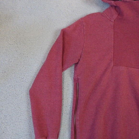 Onepiece Clothing Hoodie Womens Small Red Sweatshirt Side Zip Athletic Norway - Picture 3 of 16